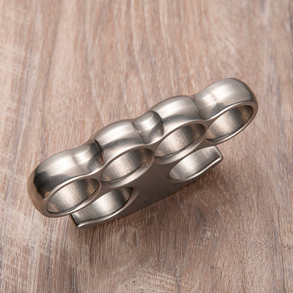 Titanium Four Finger Knuckles – Lincoln Style Stonewash Vintage Design