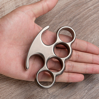 Titanium Four Finger Knuckles – Lincoln Style Stonewash Vintage Design