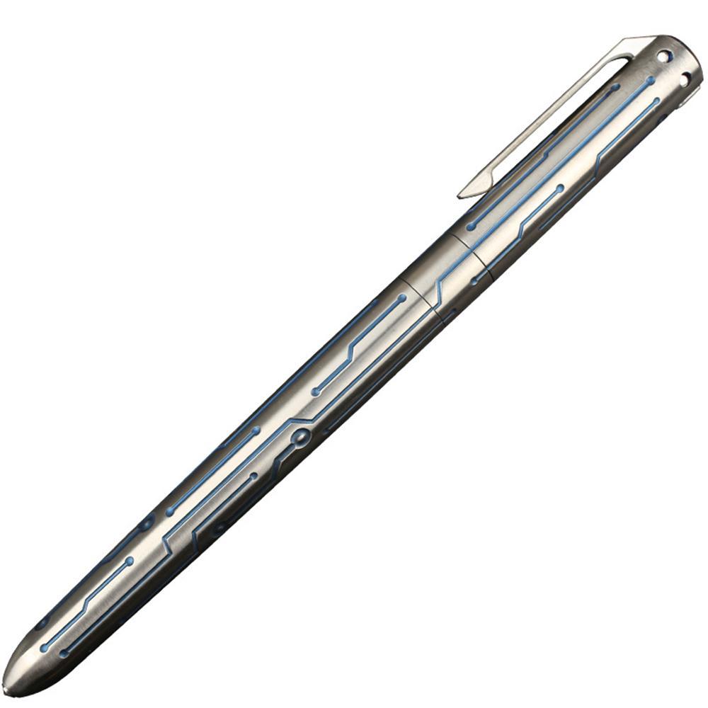 Titanium Kubotan – T800 Tactical Pen Glass Breaker for Writing, Everyday Carry