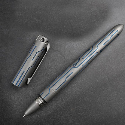 Titanium Kubotan – T800 Tactical Pen Glass Breaker for Writing, Everyday Carry