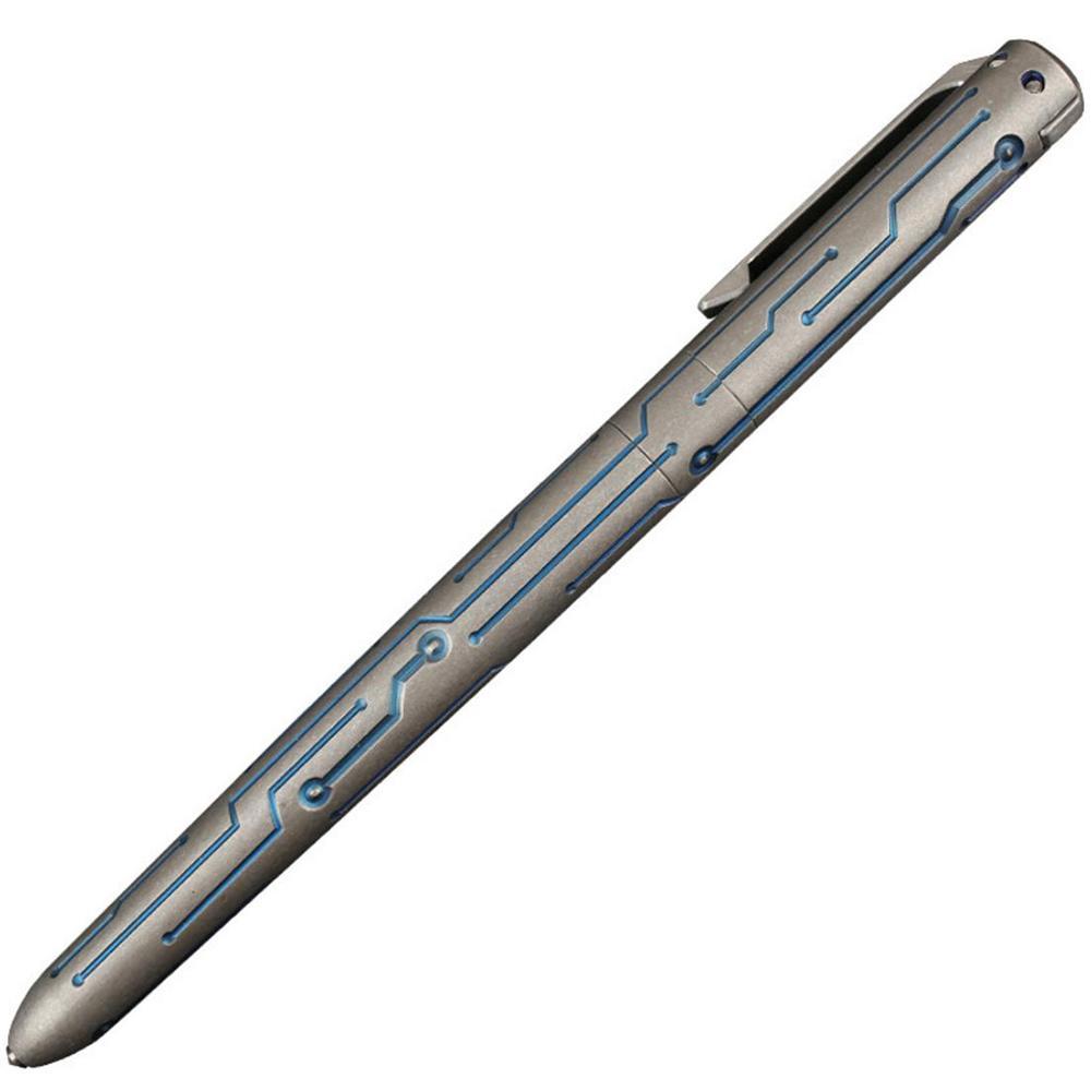 Titanium Kubotan – T800 Tactical Pen Glass Breaker for Writing, Everyday Carry