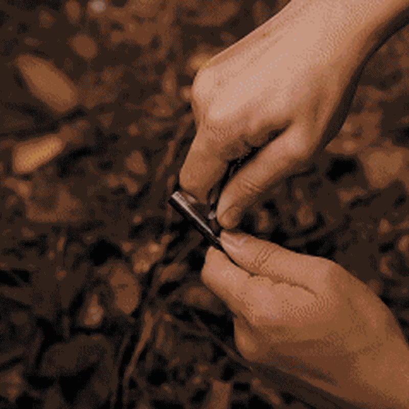 Titanium Pendant – Flounder 1.0 EDC with Multi-Tool with Pen & Firestarter