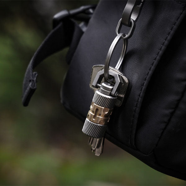 Titanium Pendant – ScrewMaster EDC with Lanyard Bead for Desk Breaks, Collecting