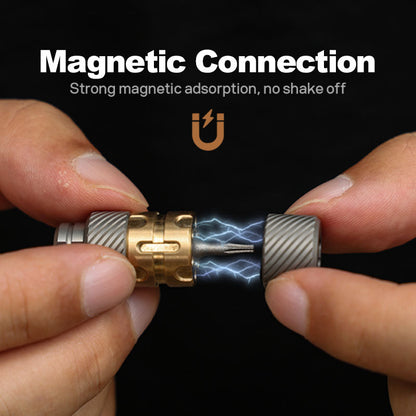 Titanium Pendant – ScrewMaster EDC with Lanyard Bead for Desk Breaks, Collecting