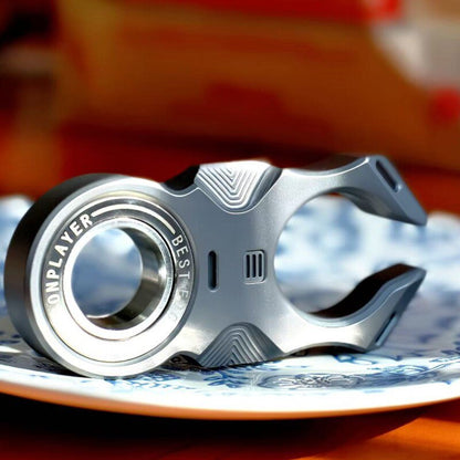 TC21 Titanium Single-Finger Ring Weight – Qianniuwei Aerospace Grade EDC Collectible 111g  8038