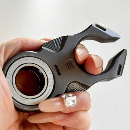 TC21 Titanium Single-Finger Ring Weight – Qianniuwei Aerospace Grade EDC Collectible 111g  8038