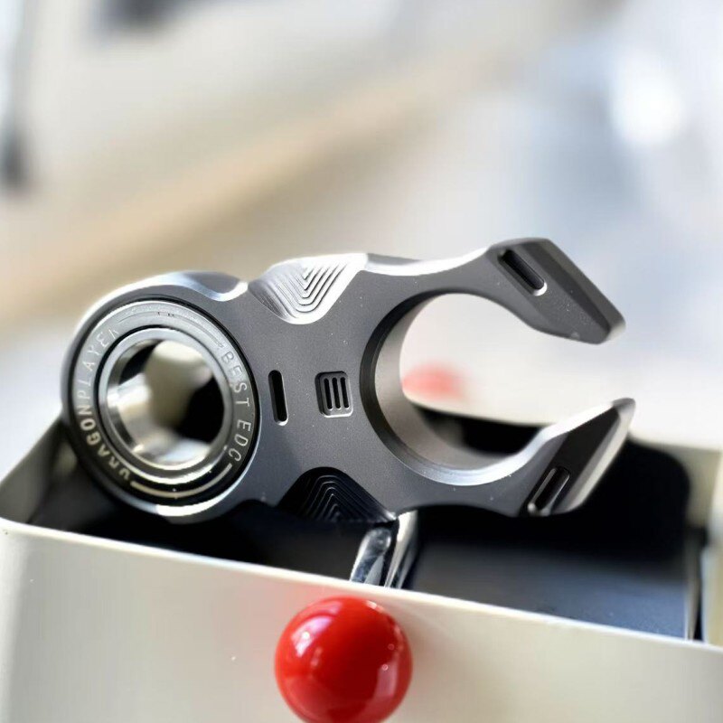 TC21 Titanium Single-Finger Ring Weight – Qianniuwei Aerospace Grade EDC Collectible 111g  8038