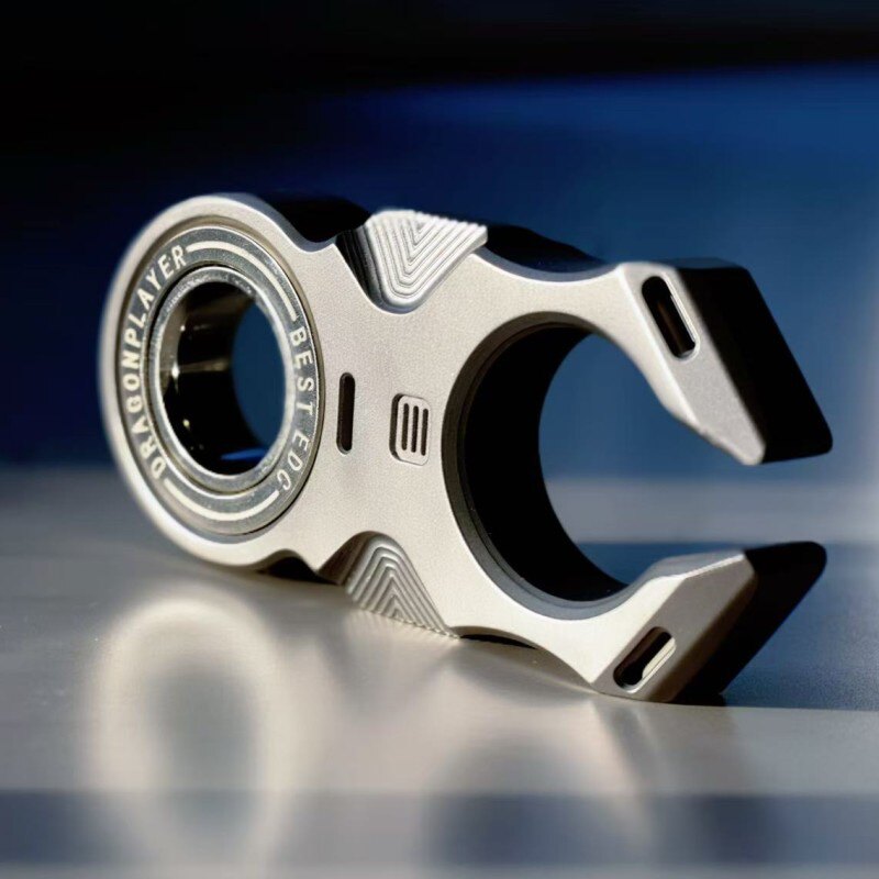 TC21 Titanium Single-Finger Ring Weight – Qianniuwei Aerospace Grade EDC Collectible 111g  8038