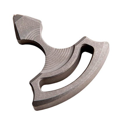 Titanium Spiked Knuckles – TC4 Micro Ring with Ultra-Lightweight 23g Compact EDC