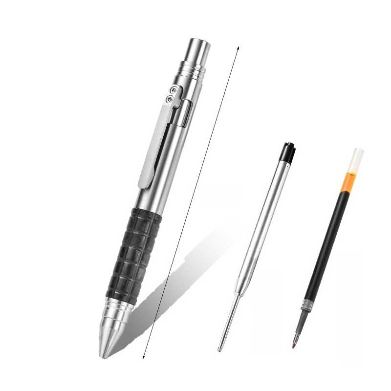 Titanium Tactical Pen – Multi-Function EDC Writing & Self-Defense Tool