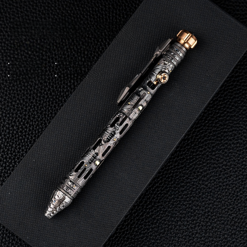 Titanium Tactical Pen – TITANER with Mech EDC Multi-Tool with Fidget Spinner