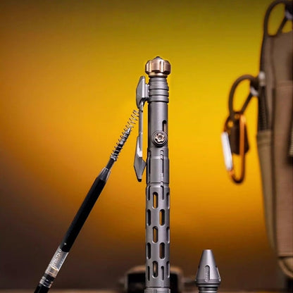 Titanium Tactical Pen – TITANER with Mech EDC Multi-Tool with Fidget Spinner