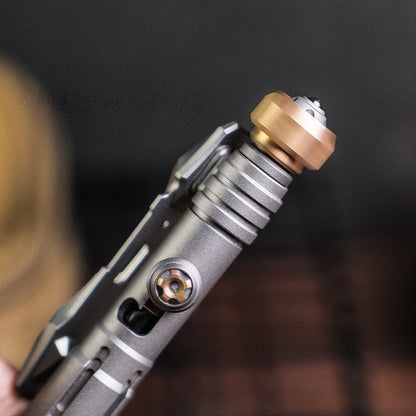 Titanium Tactical Pen – TITANER with Mech EDC Multi-Tool with Fidget Spinner