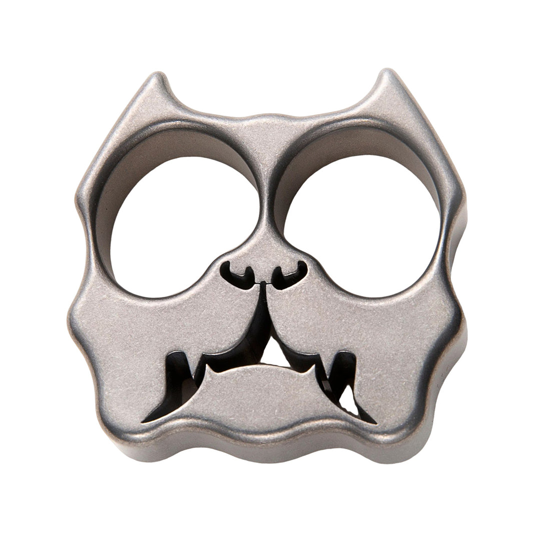 Titanium Two Finger Knuckles – TC4 Pit Bull Ultra-Thick with Stonewash 15mm Lightweight