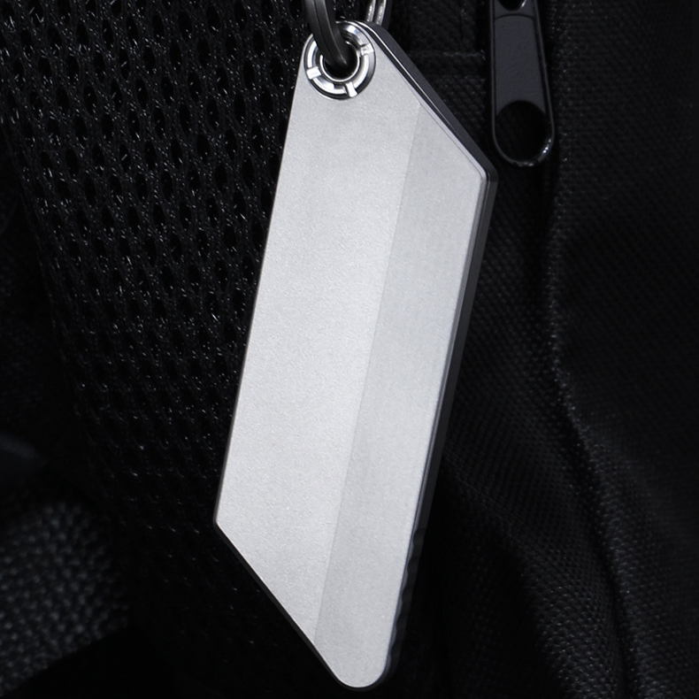 Titanium Utility Knife – TiFlex TC4 EDC with One-Handed Quick-Change Blade