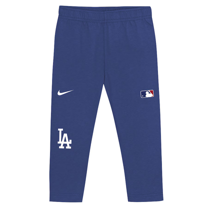 Nike Los Angeles Dodgers Toddler 2-Piece Club Fleece Pullover Hoodie & Sweatpants Set - Royal
