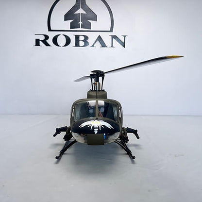 ROBAN UH-1D 470 Scale RC Helicopter GPS X2 Flight Control LED Lighting PNP/RTF