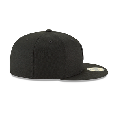 KANSAS CITY ROYALS 59FIFTY FITTED-BLACK ON BLACK