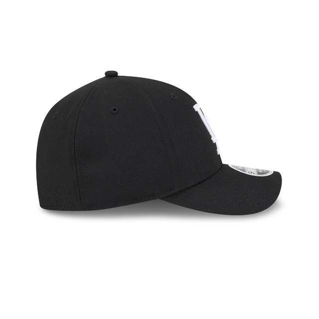 New Era Los Angeles Dodgers 9FORTY M-Crown Adjustable Hat-Black on white