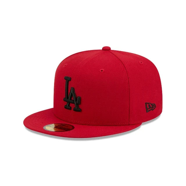New Era Los Angeles Dodgers Basic 59FIFTY Fitted Hat - Scarlet