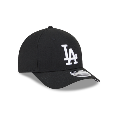 New Era Los Angeles Dodgers 9FORTY M-Crown Adjustable Hat-Black on white