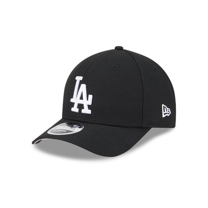 New Era Los Angeles Dodgers 9FORTY M-Crown Adjustable Hat-Black on white