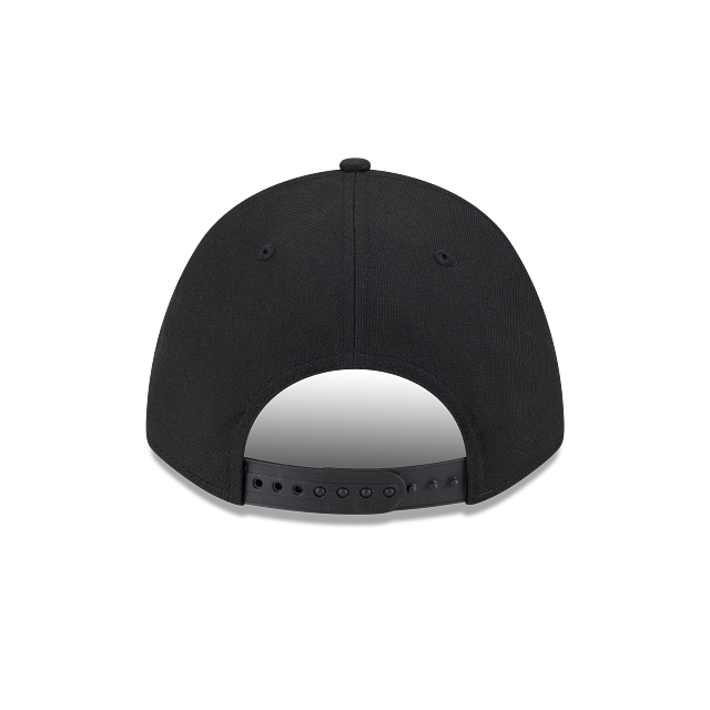 New Era Los Angeles Dodgers 9FORTY M-Crown Adjustable Hat-Black on white