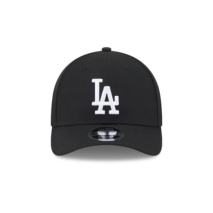 New Era Los Angeles Dodgers 9FORTY M-Crown Adjustable Hat-Black on white