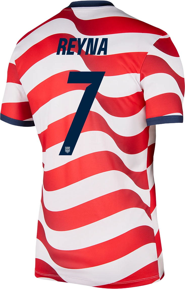 Nike USA 2026 Name & Number Supporters Home Shirt