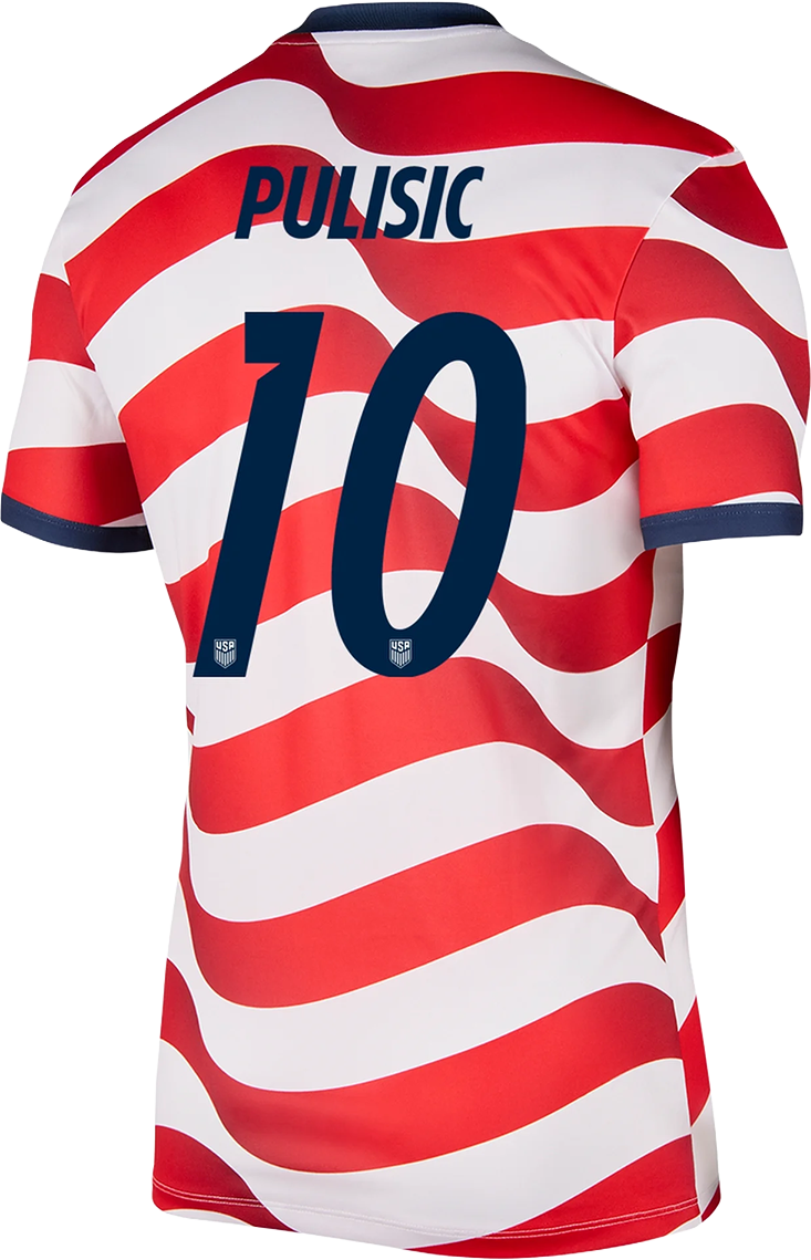 Nike USA 2026 Name & Number Supporters Home Shirt