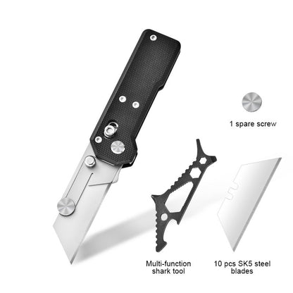 Utility Knife – ViperSlide Heavy-Duty Folding with G10 Handle