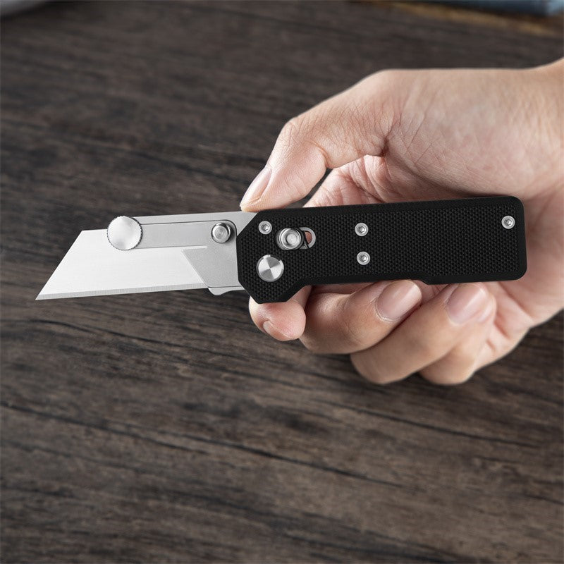 Utility Knife – ViperSlide Heavy-Duty Folding with G10 Handle