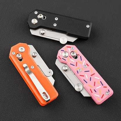 Utility Knife – ViperSlide Heavy-Duty Folding with G10 Handle