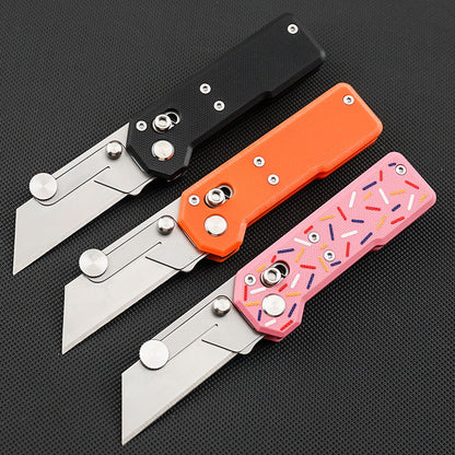 Utility Knife – ViperSlide Heavy-Duty Folding with G10 Handle