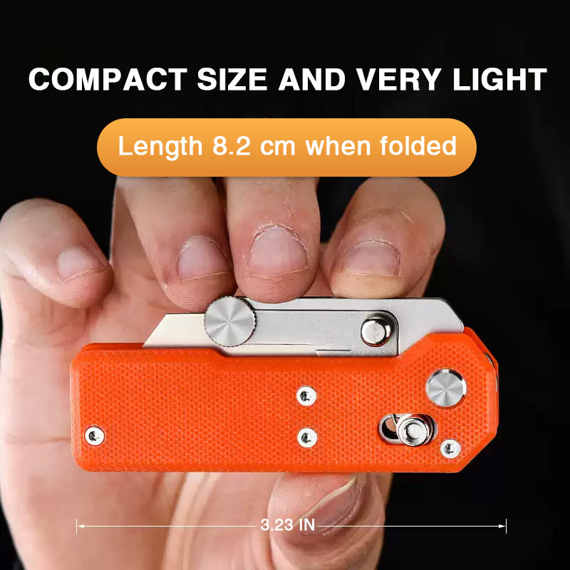 Utility Knife – ViperSlide Heavy-Duty Folding with G10 Handle