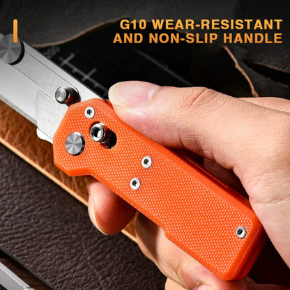 Utility Knife – ViperSlide Heavy-Duty Folding with G10 Handle