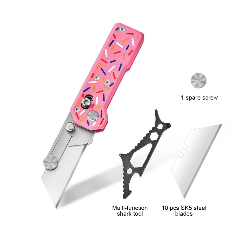 Utility Knife – ViperSlide Heavy-Duty Folding with G10 Handle