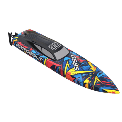 Volantexrc 798-5 SR90 2.4G Brushless RC Boat 70km/h Water Cooling Capsize Reset Waterproof High Speed Speedboat RTR