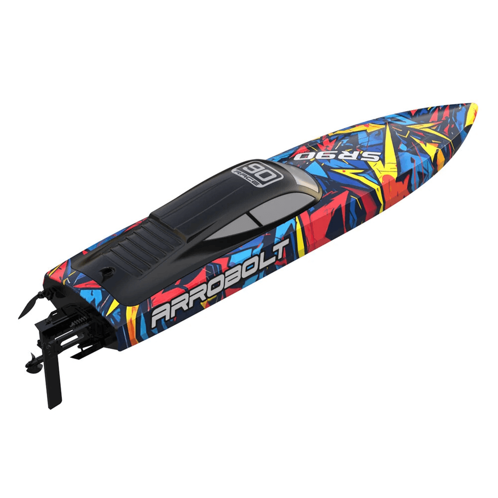 Volantexrc 798-5 SR90 2.4G Brushless RC Boat 70km/h Water Cooling Capsize Reset Waterproof High Speed Speedboat RTR