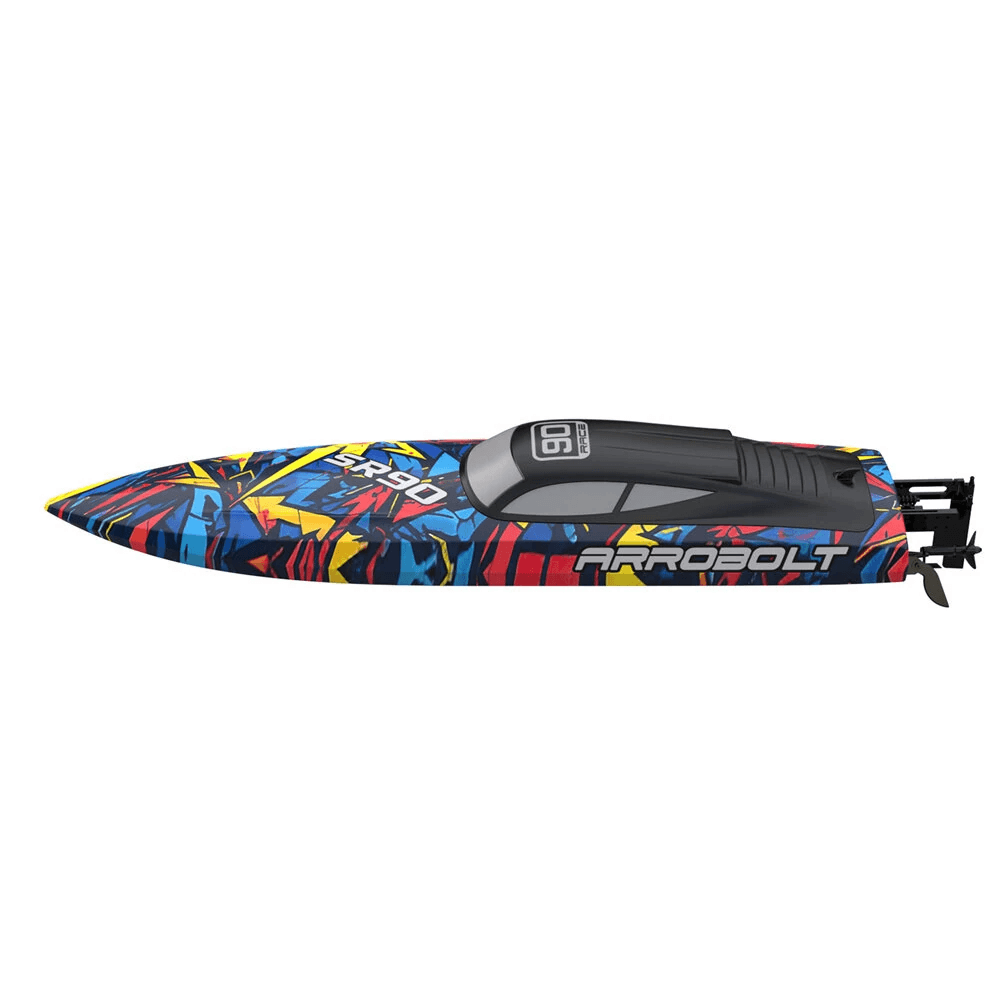 Volantexrc 798-5 SR90 2.4G Brushless RC Boat 70km/h Water Cooling Capsize Reset Waterproof High Speed Speedboat RTR