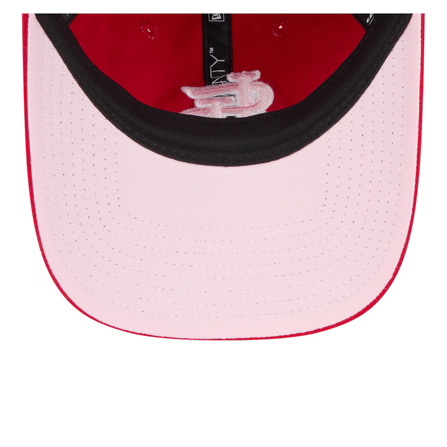 New Era St. Louis Cardinals   9TWENTY Adjustable Hat-Red