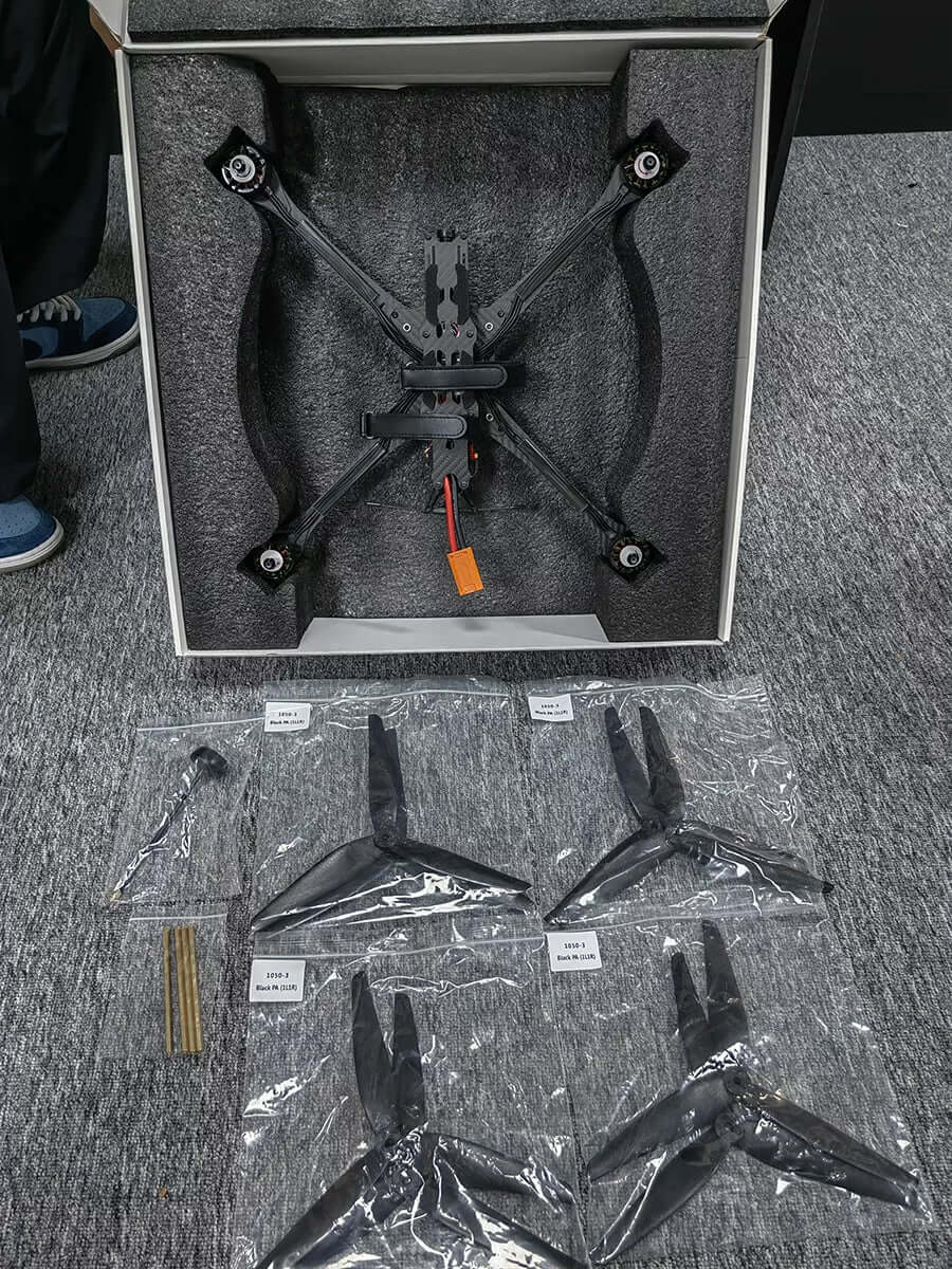 X8 10 inch FPV Drone Long Distance Large Load 5-7KG HD image transmission FPV Drone Set