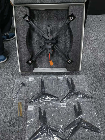 X8 10 inch FPV Drone Long Distance Large Load 5-7KG HD image transmission FPV Drone Set