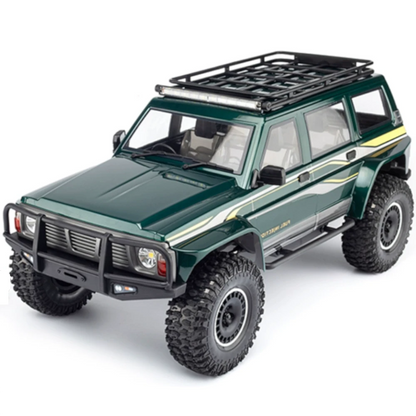 YIKONG YK4107 PRO Brushless 1/10 4WD RC Car Rock Crawler Two Speed Differential Lock LCG Chassis Tank Turn LED Lights Off-Road Climbing Truck