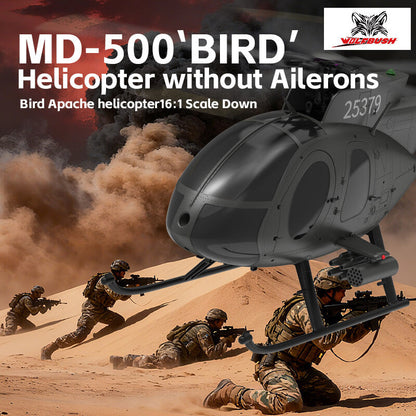 YUXIANG F119S MD-500 Bird RC Helicopter GPS Altitude Hold Optical Flow Brushless 3D Stunt RTF