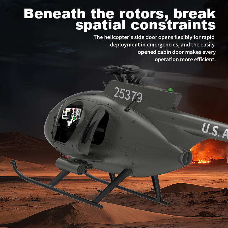 YUXIANG F119S MD-500 Bird RC Helicopter GPS Altitude Hold Optical Flow Brushless 3D Stunt RTF