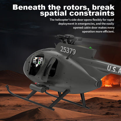YUXIANG F119S MD-500 Bird RC Helicopter GPS Altitude Hold Optical Flow Brushless 3D Stunt RTF