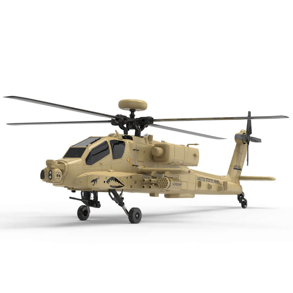 YUXIANG F11H Apache RC Helicopter GPS Brushless 3D Stunt Altitude Hold Optical Flow Positioning RTF