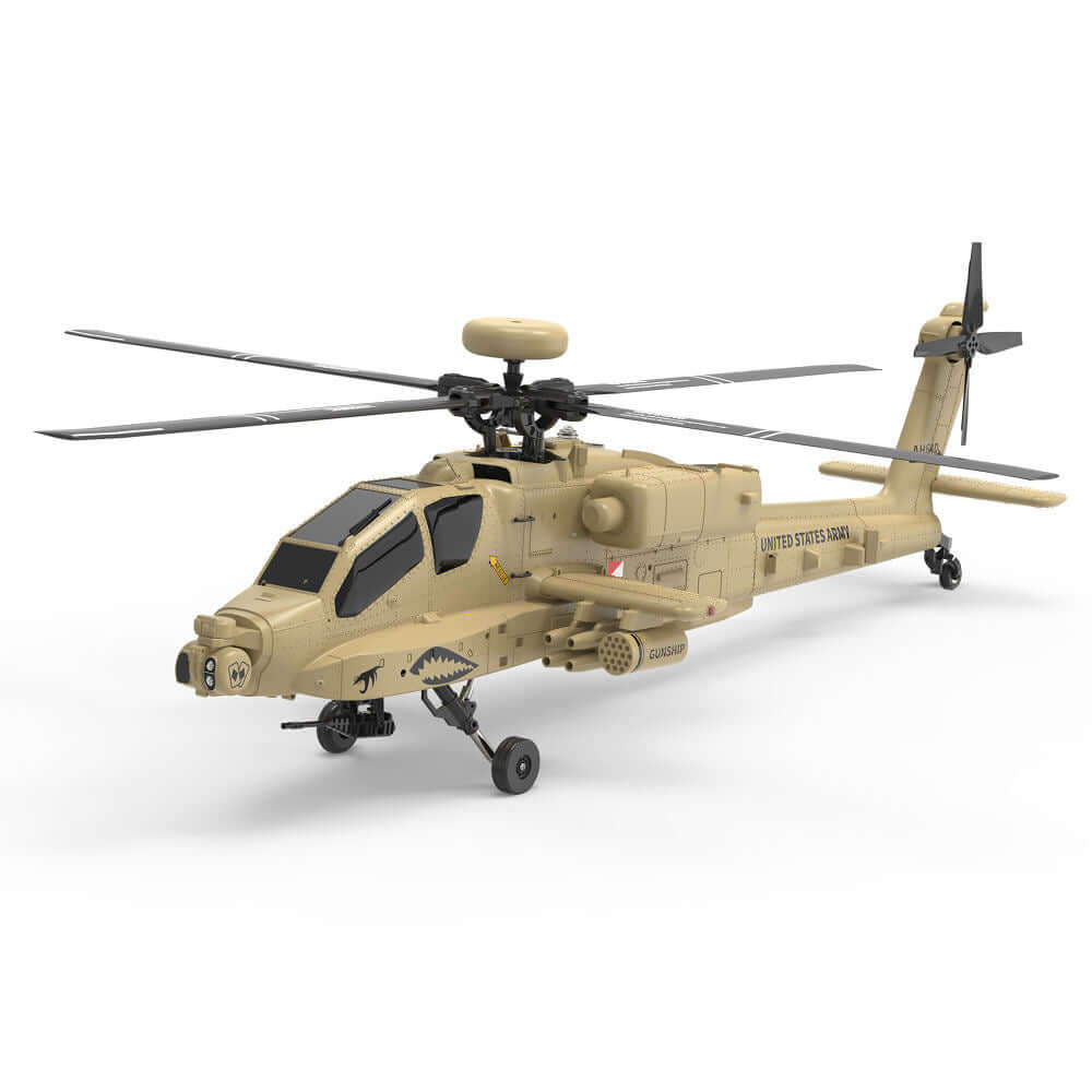 YUXIANG F11H Apache RC Helicopter GPS Brushless 3D Stunt Altitude Hold Optical Flow Positioning RTF