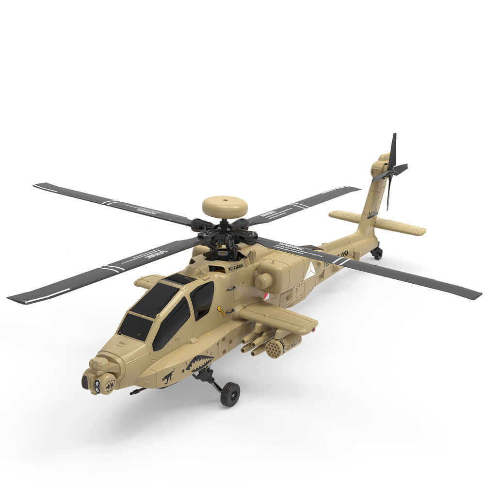 YUXIANG F11H Apache RC Helicopter GPS Brushless 3D Stunt Altitude Hold Optical Flow Positioning RTF